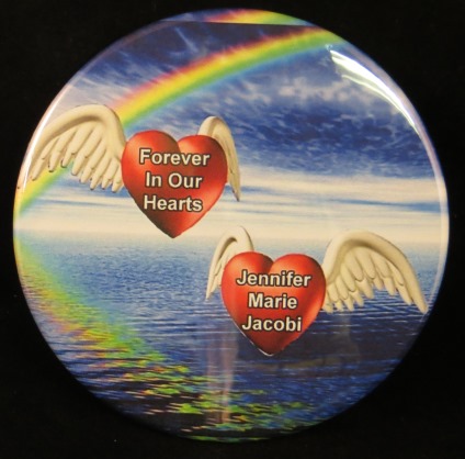 Double Heart Wings Magnet or Pin | The Grief Toolbox